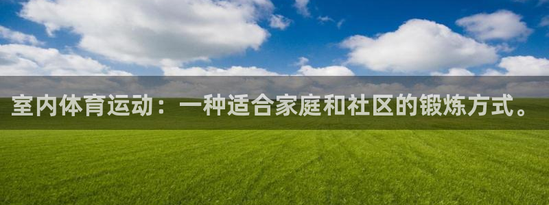 vsport体育官方正版app新能源：室内体育运动：